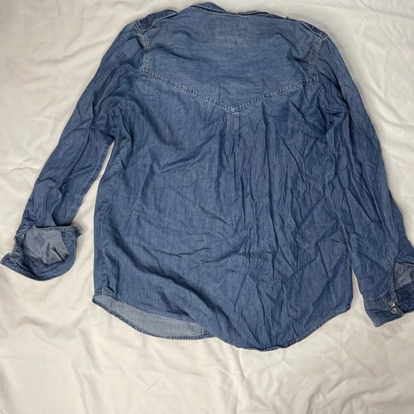 Express Denim Button Down - Picture 2 of 2